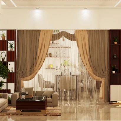 Living & Drawing Room Interior Design service in Dhaka | Charuta Plus